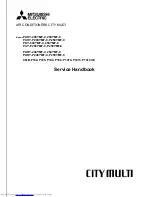 Mitsubishi Electric PUHY-200YMF-C Service Handbook предпросмотр