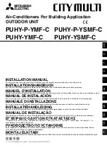 Предварительный просмотр 1 страницы Mitsubishi Electric PUHY-(P)400YMF-C Installation Manual