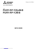 Mitsubishi Electric PUHY-RP-Y(S)JM-B Data Book preview