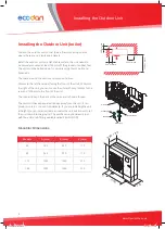 Preview for 8 page of Mitsubishi Electric PUHZ-85VAA 8.5kW Mono Installation And Maintenance Manual