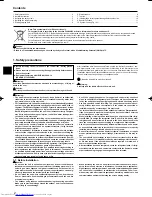 Предварительный просмотр 2 страницы Mitsubishi Electric PUHZ-HRP-HA2 Installation Manual