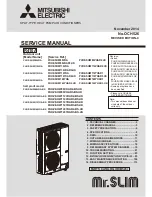 Preview for 1 page of Mitsubishi Electric PUHZ-HW112YHA-BS Service Manual