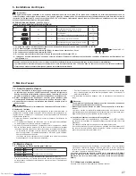 Предварительный просмотр 27 страницы Mitsubishi Electric PUHZ-P-YHA Series Installation Manual