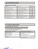 Предварительный просмотр 3 страницы Mitsubishi Electric PUHZ-P200YKA.UK Service Manual