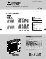 Preview for 1 page of Mitsubishi Electric PUHZ-RP125VHA2 Service Manual