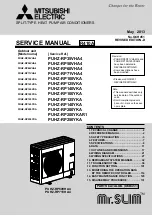 Предварительный просмотр 1 страницы Mitsubishi Electric PUHZ-RP200YKAR1 Service Manual