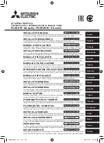 Mitsubishi Electric PUHZ-SHW AA Series Instruction Manual preview