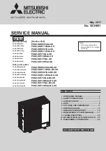 Mitsubishi Electric PUHZ-SHW112VAA Service Manual preview