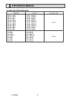 Предварительный просмотр 2 страницы Mitsubishi Electric PUHZ-SW100VHA Service Manual