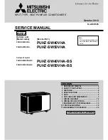 Mitsubishi Electric PUHZ-SW40VHA Service Manual preview