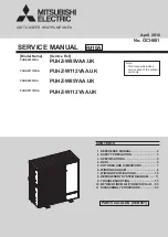 Preview for 1 page of Mitsubishi Electric PUHZ-W112VAA 11.2kW Mono Service Manual