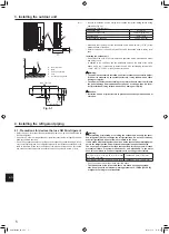 Предварительный просмотр 6 страницы Mitsubishi Electric PUMY-HP36NKMU1 Installation Manual