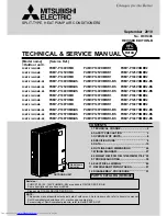 Предварительный просмотр 1 страницы Mitsubishi Electric PUMY-P100VHMB Service Manual