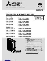 Предварительный просмотр 1 страницы Mitsubishi Electric PUMY-P112VKM1 Service Manual