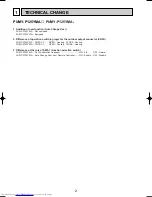 Предварительный просмотр 2 страницы Mitsubishi Electric PUMY-P125VMA Technical & Service Manual