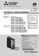 Предварительный просмотр 1 страницы Mitsubishi Electric PUMY-P200YKM2-BS Technical & Service Manual