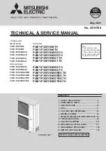 Предварительный просмотр 1 страницы Mitsubishi Electric PUMY-P250YBM-BS Technical & Service Manual