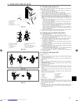 Предварительный просмотр 7 страницы Mitsubishi Electric PUMY-P36NHMU Installation Manual