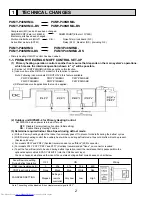 Предварительный просмотр 2 страницы Mitsubishi Electric PUMY-P36NHMU Technical & Service Manual