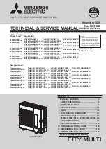 Mitsubishi Electric PUMY-SP112VKM-BSR2.TH Technical & Service Manual предпросмотр