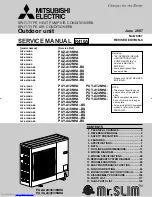 Mitsubishi Electric PUY-A12NHA Service Manual предпросмотр