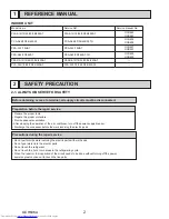 Предварительный просмотр 2 страницы Mitsubishi Electric PUY-A12NKA7 Service Manual