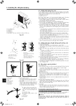 Предварительный просмотр 8 страницы Mitsubishi Electric PUZ-HA24NHA1 Installation Manual