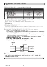 Предварительный просмотр 17 страницы Mitsubishi Electric PUZ-HWM140VHA Service Manual