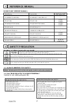 Предварительный просмотр 2 страницы Mitsubishi Electric PUZ-M200YKA2 Service Manual