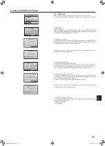 Preview for 23 page of Mitsubishi Electric PUZ-ZM100YKA Installation Manual