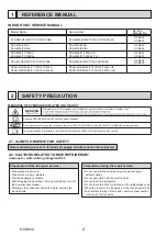 Preview for 2 page of Mitsubishi Electric PUZ-ZM100YKA Service Manual