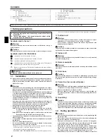 Предварительный просмотр 2 страницы Mitsubishi Electric PVFY-P12 NAMU-E Operation Manual