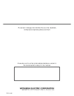 Предварительный просмотр 20 страницы Mitsubishi Electric PVFY-P12 NAMU-E Operation Manual