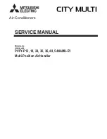 Mitsubishi Electric PVFY-P12 NAMU-E Service Manual preview