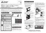 Mitsubishi Electric PZ-15RFP2-E Operating Instructions preview