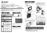 Preview for 2 page of Mitsubishi Electric PZ-15RFP2-E Operating Instructions