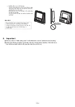 Preview for 8 page of Mitsubishi Electric PZ-62DR-E Installation Manual