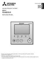 Preview for 1 page of Mitsubishi Electric PZ-62DR-E Instruction Book