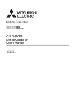 Mitsubishi Electric Q170MSCPU User Manual preview