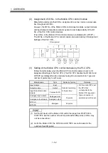 Preview for 73 page of Mitsubishi Electric Q172CPU Programming Manual