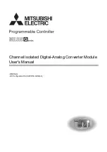 Preview for 1 page of Mitsubishi Electric Q66DA-G User Manual