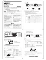 Mitsubishi Electric R410A Installation Manual preview