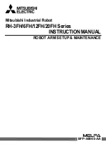 Preview for 1 page of Mitsubishi Electric RH-12FH Series Instruction Manual