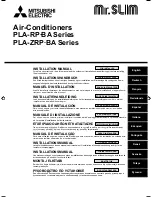 Preview for 1 page of Mitsubishi Electric RP100 Installation Manual