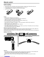 Preview for 8 page of Mitsubishi Electric SD110 User Manual