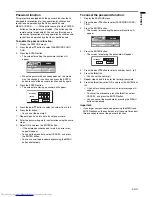 Preview for 21 page of Mitsubishi Electric SD110 User Manual