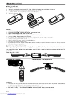 Preview for 8 page of Mitsubishi Electric SD205 User Manual