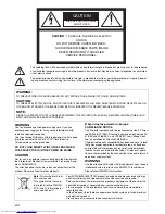 Preview for 2 page of Mitsubishi Electric SD205U User Manual