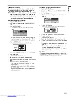 Preview for 21 page of Mitsubishi Electric SD205U User Manual