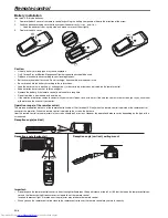 Предварительный просмотр 8 страницы Mitsubishi Electric SD206U User Manual